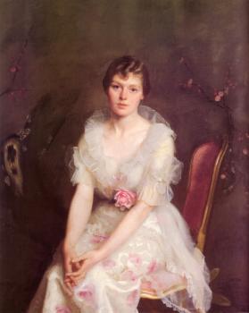 威廉 麥格雷戈 帕尅斯頓 Portrait of Louise Converse 威廉 麥格雷戈 帕尅斯頓 Portrait of Louise Converse